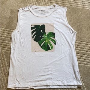 RVCA Palm Leaf muscle tank